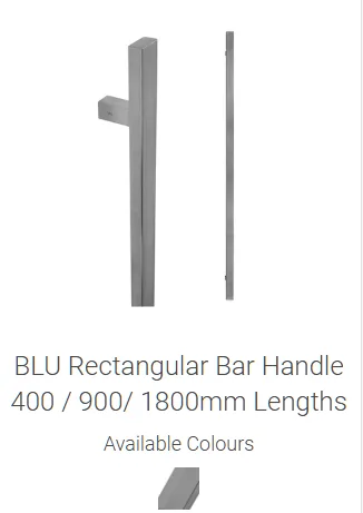 BLU Rectangular Bar Handle